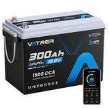 12V 300Ah Lithium LiFePO4 Battery (APP Monitoring&Energy Storage&Starting)