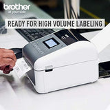 Brother TD-4550DNWB 4-inch Thermal Desktop Barcode and Label Printer, for Labels, Barcodes