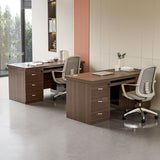 GuoTizyn 55 in 63 in Farmhouse Office Desk,Heavy Duty Business Computer Desk