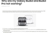 Samsung Galaxy Buds 3 Pro AI True Wireless Bluetooth Earbuds, Noise Cancelling