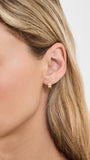 Women's Mini Triptych Hoop Earrings
