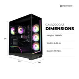 CyberPowerPC Gaming PC, AMD Ryzen 7 8700F, GeForce RTX 5060 Ti 8GB
