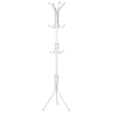 Coat Rack Stand, 10 Hooks Free Standing Hat Hanger Metal Hall Tree Clothes Holder Storage Stand Ejoyous