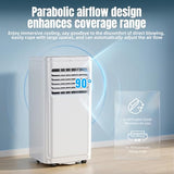 AKIRES 10000 BTU Portable Air Conditioners,3-IN-1 Portable AC Unit With Fan & Dehumidifier,Remote Control,24H Timer,Sleep Modes,Cools Room Up To 450 sq.ft