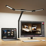 Honeywell LED Desk Lamp with Clamp - HJ3B Sunturalux Eye-Caring Desk Light for Home Office