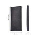 HBJWOV Men Genuine Leather Wallet Blocking Credit Card Holder