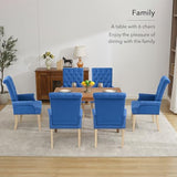 adochr Upholstered Fabric Accent Dining Chair