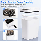 Trash Can 2.2 Gallon Automatic Motion Sensor Rubbish Can with Lid Electric Anborry