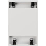 Pemberly Row 2-Drawer Metal Mobile Filing Cabinet, 23.75" H x 15.00" W x 19.88" D, Steel Construction