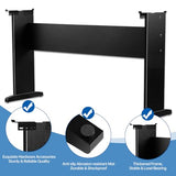AODSK Universal Wooden Stand for Digital Pianos, Reinforced Edition, Adjustable Width Digital Piano Rack—Sturdy, Non-Slip, Scratch-Resistant Design, Compatible with Multiple Keyboards