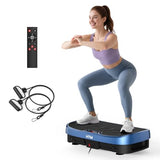 HTM Vibration Plate Exercise Machine - 330lbs Weight Capacity, 120 Speed Levels, Full Body Workout Shake Board for Home