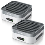 TDBYWAE Air Purifier 2 Pack for Bedroom Up to 1200 ft², H13 True HEPA Air Purifier for Pets Dust Dander Pollen Odor Smoke