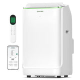 ZAFRO Inverter Portable Air Conditioners, 16000 BTU (12000 BTU SACC) Smart Portable AC Unit with Dual Hose/Ultra Quiet(38dB Upgraded)/Drainage-free/24Hrs Timer for Multi-Scenario Use, 2026 Upgraded