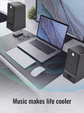 USB Computer Speakers,Hi-Fi Stereo PC Speakers,16W Desktop Speaker,Built-in DSP Sound Chip