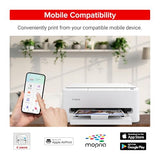 Wireless Color Inkjet Printer for Duplex Printing, White – Cost Efficient Home Printer with Copier/Scanner