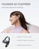 OpenFit Air - Open-Ear Headphones, True Wireless Earbuds, Water Resistant, Secure Earhooks for Daily Use