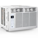 Electactic 6,000 BTU Window Air Conditioner, Window AC Unit with Cooling, Dry Function, 4 Fan Speeds, 24H Timer & Sleep Mode, Cools Up to 250 Sq.ft for Bedroom, Living Room, Office