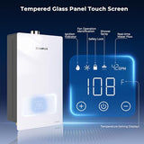 CAMPLUX Climatech 7 Indoor Natural Gas Tankless Water Heater 3.6 GPM (Up to 4 GPM) 85,300 BTU – Tankless Gas Hot Water Heater for Whole House, Tiny Home, Apartment