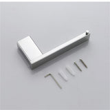 Bathroom Hardware Set Robe Hook Toilet Roll Paper Holder GROWBY