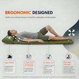 VALEHOWL 1.8 Pounds Ultralight Camping Sleeping Pad - R-Value 3.0 for 4 Seasons, Durable & 100% Waterproof Outdoor Air Mattress, Compact Sleeping Mat for Hiking, Backpacking, Travel
