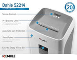 Paper Shredder, Cross Cut, P-4 | O-3 Security, German Engineered, Jam Protection, Oil Free