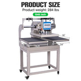 16x24 Pneumatic Heat Press Machine withSliding Dual Platen for T Shirts