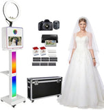 Photo Booth with Printer and Camera 15.6" Touch Screen Photobooth for Event