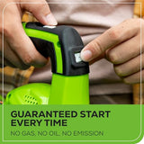 Greenworks 40V Leaf Blower/Sweeper, 150 MPH, Lightweight, Quiet, with 2.0 Ah Battery and Charger