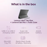 Lenovo Idea Tab Plus - Lightweight Tablet - 12.1″ 2.5K IPS Touchscreen Display