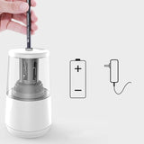 XJPWZER Pencil Sharpener Small Portable Automatic Electric(D)