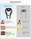 COMFIER FSA Eligible HSA Shiatsu Neck Massager with Graphene Heat, Cordless Neck and Shoulder Massager for Pain Relief Deep Tissue