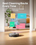 3i P10 Ultra Robot Vacuum and Mop Combo, 18000Pa Suction, 140℉ Hot Water Self-Cleaning