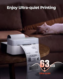 Bluetooth Thermal Label Printer RW403B, Wireless 4x6 Shipping Label Printer for Small Business
