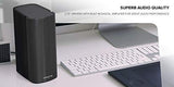 Compact Hi-Fi Speakers, up to 80W Peak Power with Bluetooth 5.0, Optical-in, AUX-in