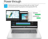 HP 17.3" HD+ LED Display Laptop Computer, for Students & Business Professionals