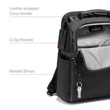 TUMI - Alpha Slim Solutions Brief Pack - Travel Laptop Backpack - Lightweight Business Backpack - Black