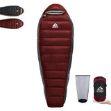 BUERTS Down Sleeping Bag for Adults Cold Weather Ultralight & Compact 680FP Backpacking Sleeping Bag for Camping, Hiking, Mountaineering.