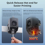 3D Printer Kobra 3 MAX Only, Support Multicolor Needs ACE Pro Large Printing Volume, 600mm/s High-Speed Precise