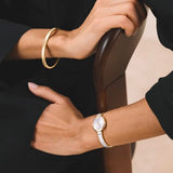 Movado Moda Women's Watch - Swiss Quartz 2H Movement, Plated Stainless Steel