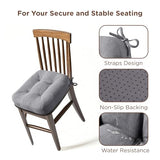 Codi 6 Pack Dining Chair Cushions, Thick Chairs Pads for Indoor Kitchen Room - Washable