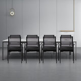 Desk Chair No Wheels, Arm Chair with Ergonomic Lumbar Support and Thickened Seats Cushion