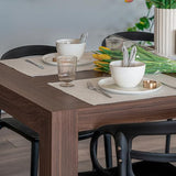 Mobili Fiver, Iacopo Extendable Dining Table, 55.1(86.6) x35.4 in, Walnut