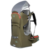 WIPHA Baby Backpack Carrier, Ergonomic Child Carrier Hiking with Sun Canopy, Safe Toddler Hiking Backpack Carrier with Large Storage Space&Insulated Pocket, Adjustable Padded Child Seat