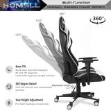 Homall Gaming Chair, Office Chair High Back Computer Chair Leather Desk Chair