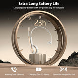 Bluetooth Headset with Microphone,Wireless Headset V5.2 with AI Noise Canceling Mic&USB Dongle