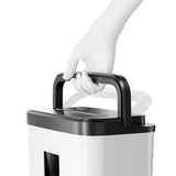 ZSRUIKJN Shredder 12L Small Portable Class 4 Confidential Granular Paper Office Supplies