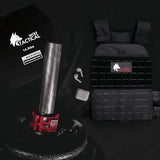 WOLF TACTICAL Weight Vest Plates - 5.75/8.75/14.5/19.75LB Pairs - WODs, Strength Training, Running, Heavy Workouts