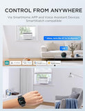 Midea 8,000 BTU U Shaped Smart Inverter Window Air Conditioner - Cools 350 Sq Ft, Ultra Quiet with Open Window Flexibility - Alexa/Google Assistant Compatible - 37% Energy Savings