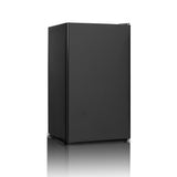 Techomey 3.2 Cu.Ft Mini Fridge for Bedroom, Small Refrigerator with Single Door & 7 Level Adjustable Thermostat, Mini Fridge for Office, Dorm, Apartment, Black