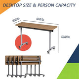 QXYXSM Conference Room Tables Folding Conference Room Table